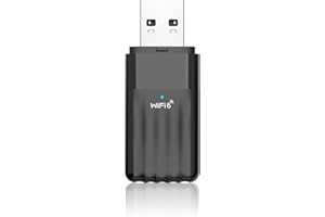 WONLINK USB WiFi Adapter for PC, WiFi 6 Adapter Bluetooth 5.3 USB WiFi Dongle Dual Band 5G 2.4G AX900M Wireless Network Adapter for Desktop Laptop, Supports Windows 11/10, WPA3, Mini Size