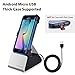 Produktbild Avantree Ladestation Samsung Galaxy/Handy Dockingstation Micro USB mit Sync und Ladekabel (Nicht Type C), Unterstützt Dicke HandyHüllen, Ladedock für Huawei, Google, LG und Android