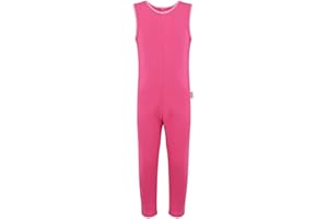 SpecialKids.Company Scratch Sleeves Button Back Ankle Length Footless Dungarees Pyjamas