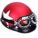 Produktbild YouN Helm, Motorrad-Helm, offen, verstellbar, Rot, Farbe A, 260.00*230.00*160.00mm