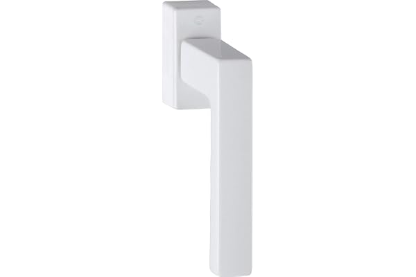 Hoppe Toulon-Secustik 11586837 VK Poignée de fenêtre, 7 x 32 à 42 mm, blanche
