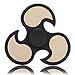 Produktbild Jinberry Matt Fidget Hand Spinner mit Ultra Fast Kugellager, Hochwertige Materialien / Komplementärfarbe Handspinner Finger Spielzeug für Erwachsene und Kinder Spielzeug Geschenke - Schwarz & Golden