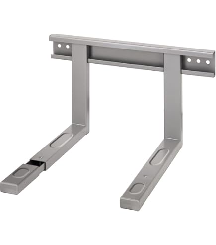 2X Heavy-Duty Wall-Mounted Microwave Brackets – Foldable - View #9