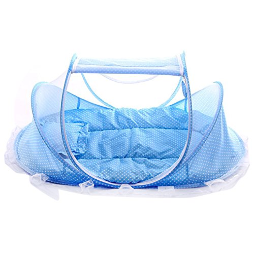 Buy Genmine Foldable Baby Travel Crib With Mosquito Net, Foldable Baby