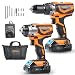 Produktbild VonHaus 20V Max Akku Bohrschrauber und Schlagschrauber Set (Set)