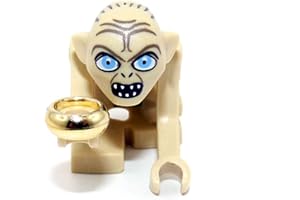 LEGO The Lord of the Rings/ The Hobbit Minifigur : Gollum with golden ring and fish (out of Set 9470) NEW