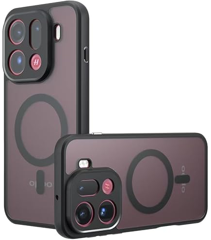 Beschermhoes voor Oppo Find X9 Pro, compatibel met MagSafe, met 2