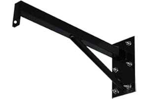 ‎SFEEXUN Sfeexun Boxsack Wandhalterung Boxsack Halterung, 60cm Wandhalterung Boxsack Heavy Duty Wand Boxsackhalterung für Boxsack Tragkraft 880lbs/400kg (Schwarz)