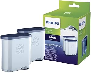 Philips AquaClean Filter, Kalkschutz, natürliche Kalkentfernung, verbesserter Kaffeegeschmack, einfache Installation, bi
