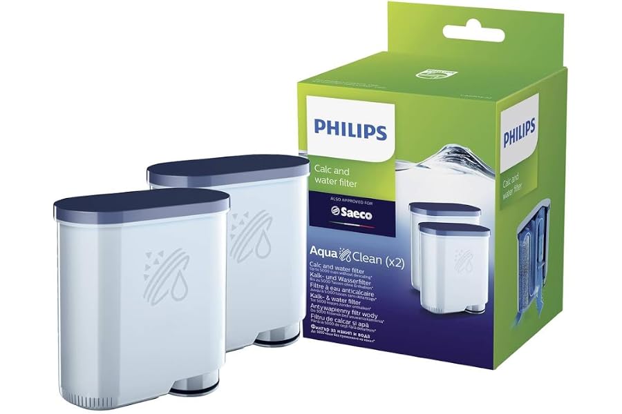 Philips AquaClean Filter, Kalkschutz, natürliche Kalkentfernung, verbesserter Kaffeegeschmack, einfache Installation, bis zu 