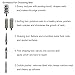 Pinkiou Nail Art Electric Nail Drill Manicure File Kit Nail Polish Machine Set with 6 Acrylic Gel Remover Pedicure Tools