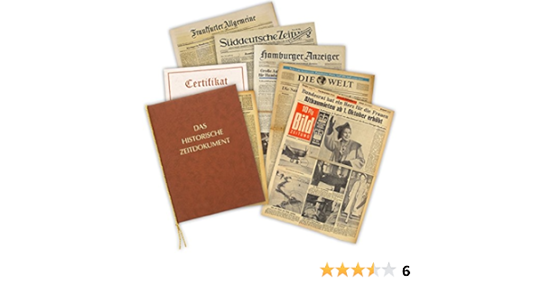 Zeitung Vom Tag Der Geburt 1966 Historische Zeitung Inkl Mappe Zertifikat Als Geschenkidee Amazon De Kuche Haushalt