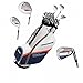 Produktbild Wilson Ultra Damen Komplettes Golfschläger Set & Cart Tasche Schläger aus Graphit Golf Komplettset Eisen Hölzer Driver Bag Rechts-Hand