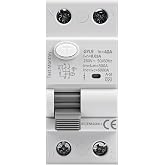 Superimmunized Differential Switch 40A 30mA 2 Pole Type A-SI | RCCB Magnetothermal Circuit Breaker 40A 30mA 6kA AC230V Rail M