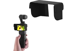 BRDRC Screen Sun Hoods Sunshade Cover Accessories for DJI Osmo Pocket 3
