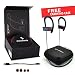 CrossBeatsTM Wave Wireless Bluetooth Headset Headphones -IPX7 Waterproof V4.1, 8 Hrs Playtime ,Black RS.2899.00