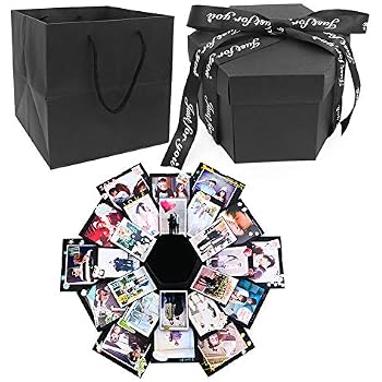 Boîte Surprise, Boite Cadeau Anniversaire Explosion Box Diy Photo