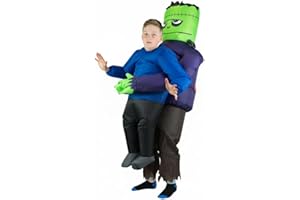 BODYSOCKS FANCY DRESS Bodysocks® Inflatable Frankenstein Lift You Up Costume (Kids)