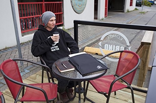 Aqua Quest Storm Laptop Tasche - 100  Wasserdicht - 11 inch  13 inch  15 inch  17 inch - Schwarz oder Rot  13 inch  Schwarz 