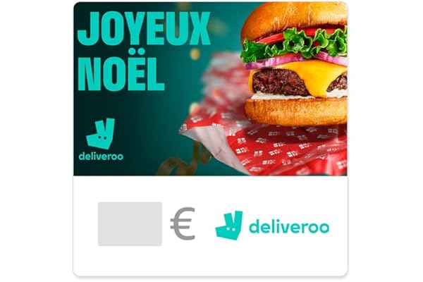 Carte cadeau Deliveroo - pour la France - par email