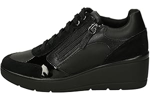 Geox D Ilde C, Scarpe da Ginnastica Donna