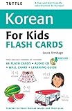 Tuttle Korean for Kids Flash Cards Kit: (Includes 64 Flash Cards, Downloadable Audio, Wall Chart & Learning Guide) (Tuttle Flash Cards) (English Edition) by