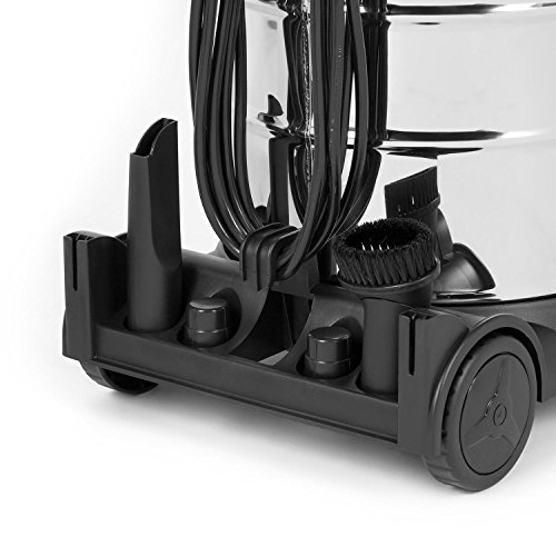 Waldbeck Cyclone • Nass-Trockensauger • Industriesauger • 3-in-1 Sauger • 1200 Watt • IPX4 Schutzklasse • 25 Liter Wassertank • integrierte Steckdose • umfangreiches Zubehör • Blasfunktion •rot - 8