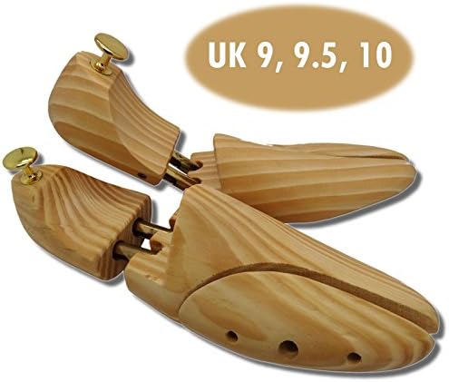 Conexus Trading Pair Of Wooden Shoe Trees Stretcher 6-10 UK/36-45 EU (9-10 UK/43-45 EU)