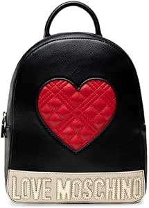 Love Moschino Collezione Primavera Estate 2022, Zaino Donna, Nero, Taglia  Unica : Amazon.it: Moda