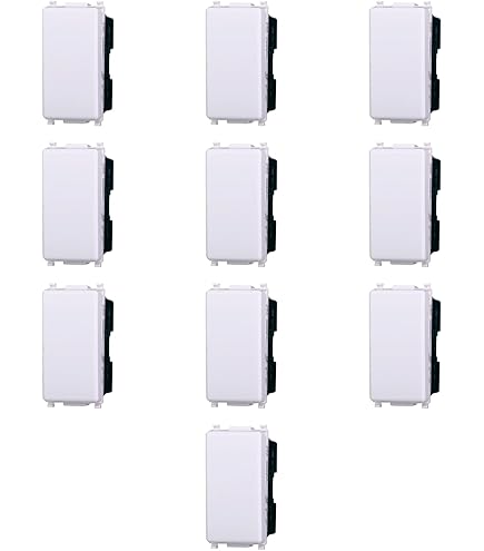 1 Lot De Modules Faux Polo (2 Pièces), Blanc, Compatible Avec VIMAR PLANA, Bouchon De Fermeture, Modules Et Fruits 100 % Compatibles, Matériaux De Haute Qualité