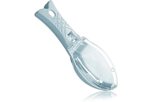 GLADFRESIT Multifunctional Fish Clean Scales Fish Killing Knife,Unique Fish-Themed Cleaning Tool (Blue)