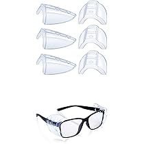 Set Di 2 Paia Di Protezioni Laterali Trasparenti Universali Per Occhiali Di Sicurezza Per Taglie Piccole E Medie 91811443 - Foto 13