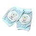 Baby Mesh Knee pad Safety Knee Pad Kids Socks Knee Cotton Breathable (Green)