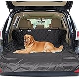 Car Boot Mats, Zellar Universal Waterproof 2 in 1 Boot Liner Rear Car Back Seat Protector Pet Dog Cat Cover Mat