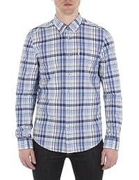 Ben Sherman Long Sleeve Madras Check Shirt - MA13368 Regular Fit (MOD Fit)