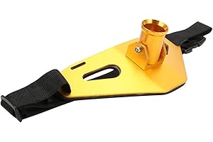 Alomejor Cintura da Pesca in Vita Regolabile Stand Up Fishing Fighting Belt Lega di Alluminio Supporto per Canna da Pesce Imbottito con Giunto cardanico