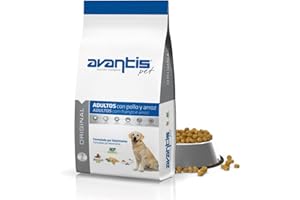AVANTIS PET NUTRICIÓN INTELIGENTE Avantis Pet Original - Pienso para Perros Adultos de Razas Medianas y Grandes - 3 kg - Comida 100% Completa y Equilibrada - Altamente Nutricional con Pollo y Arroz