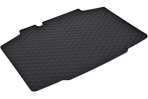 FABBRI 3 DI FABBRI MARCO & C SNC F152B - 434194 - Tappeto in Gomma su Misura per Bagagliaio Auto Compatibile con Kamiq dal 2019, posizione baule inferiore