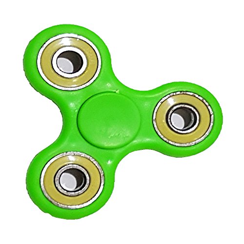 Tri fidget Hand Spinnner,Toy,Stress Reducer Ultra Durable High Speed Bearing Fidget Spinner Finger Toy Perfect For ADD/ADHD/Anxiety/Autism And Stress Relief Adult Children,Office Desk Gadget (GREEN WITH YELLOW) Tri fidget Hand Spinnner,Toy,Stress Reducer Ultra Durable High Speed Bearing Fidget Spinner Finger Toy Perfect For ADD/ADHD/Anxiety/Autism And Stress Relief Adult Children,Office Desk Gadget (GREEN WITH YELLOW)