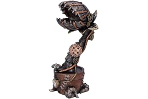 Nemesis Now Cogwork Carnivore-Figura mecánica de Bronce (24,3 cm), Resina, marrón, 24.3cm