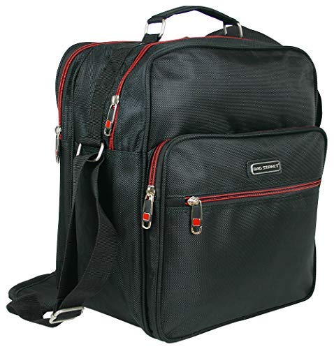 Bag Street, Borsa a spalla uomo Nero Nero XL