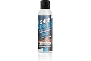 CREASE PROTECT Spray Élargisseur Chaussures | Assouplissant Cuir et Forme-Chaussures pour Chaussures Serrées et Bottes | Convient au Cuir, Daim, Nubuck et Toile | Élimine les Points de Pression | 150ml