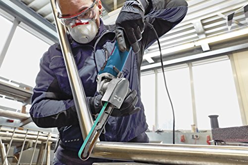 Bosch Professional GEF 7 E, 720 W Nennaufnahmeleistung, 457 mm Band, Länge, 3,5 – 12 m/s Bandlaufgeschwindigkeit, Schleifarm, Zusatzhandgriff - 2