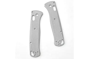 TEAMWILL 2PCS (1Pair) Aluminium Alloy Scales For Benchmade Bugout 535