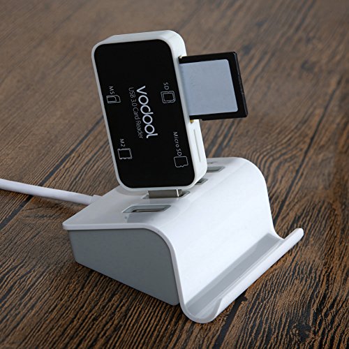 UEB Super Speed USB 3.0 Kartenleser 4 in 1 USB Kartenlesegerät(SDHC/SD/TF/XC/MSXC/MS/M2) USB 3,0 digital memory card Reader/writer - 4