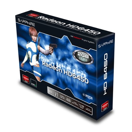 Sapphire HD 6450 2GB DDR3 HM  tarjeta gr  fica