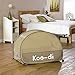 Koo-di 100 x 60 x 58 cm Pop Up Travel Bubble Cot (Cafe Crème)