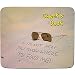 Produktbild Schreibtisch-Chuck'wenn I'm Not Here, wissen Sie wo Me-Strand-Design Mauspad, personalisierbar, Premium (5 mm Dicke)