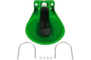 SHEENS Bicchiere automatico di plastica per animali Abbeveratoio per animali Abbeveratoio per acqua Valvola per interruttori Valvola per mucche ovine Contenitore per cavalli Cavalli Capre Asino Pollame