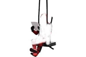 YOIMCKAY Cartoon Ciondolo per Auto,Anime Ornamenti per Interni Auto,Specchietti Retrovisori Auto,Cartone animato Ciondolo per Auto Mini Appeso Altalena,Appeso Ornamento Accessori Ornamenti per Auto e Casa